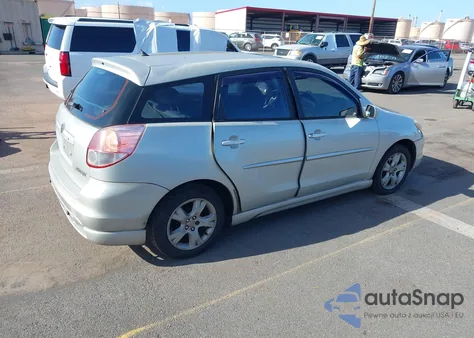 2004 Toyota Matrix Xr из США, поврежденный, VIN 2T1KR38E44C197606